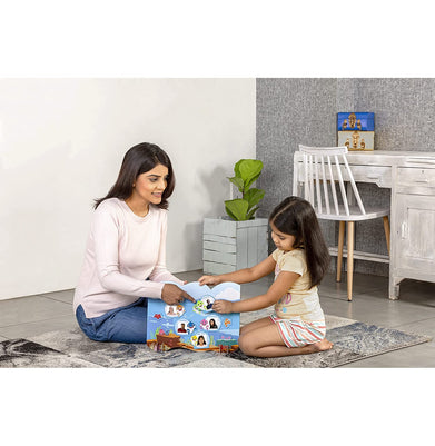 imagMagna Magic Baby Shark Fin-Tastic Magnetic Family Tree