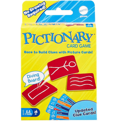 imagMATTEL PICTIONARY CARD GAME
