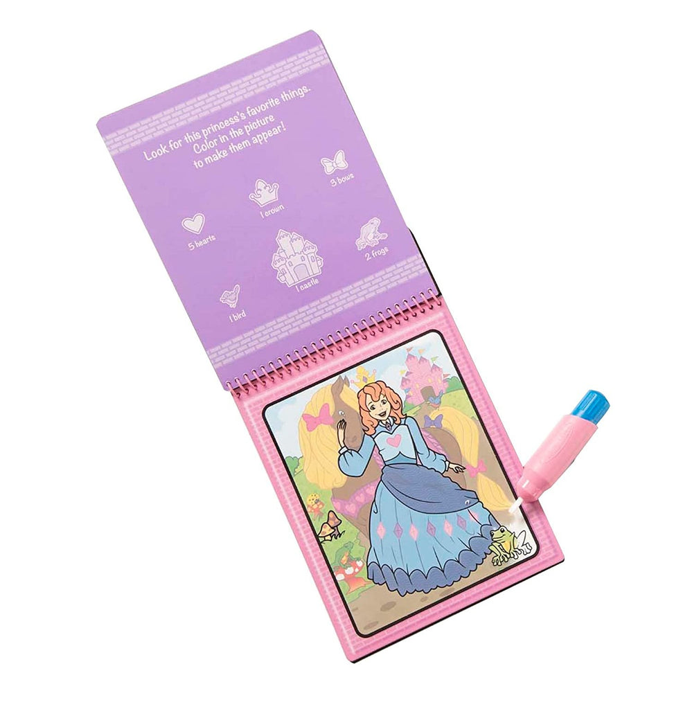 Melissa & Doug On the Go Water Wow! Fairy Tale (Reusable Water-Reveal Activity Pad, Chunky Water Pen) - Crossword.in 