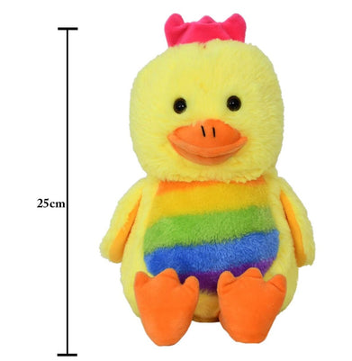 imagMirada 25Cm Coin Bank Duck Soft Toy - Yellow - Mp0122