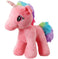 imag1Mirada 29cm Standing Unicorn with Glitter Horn - Coral-MP0023C | Crossword.in