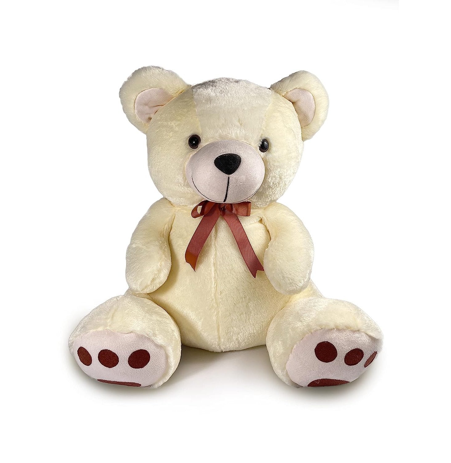 Mirada 55cm Jumbo Teddy Bear Soft Toy Butter Mp0036C