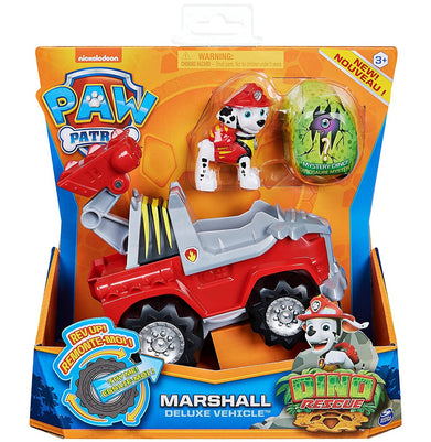 imagPaw Patrol Dino Rescue Marshall’s Deluxe Rev Up Vehicle