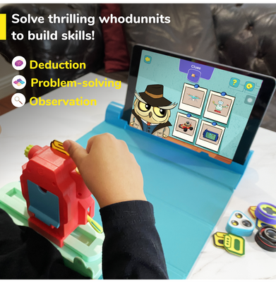 imagPlayShifu Plugo Detective - Kids Spy Kit with Thrilling Mysteries Games