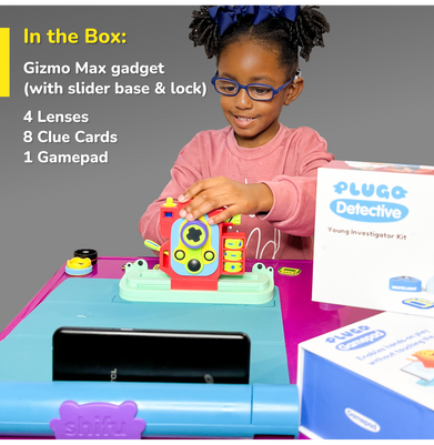 imagPlayShifu Plugo Detective - Kids Spy Kit with Thrilling Mysteries Games