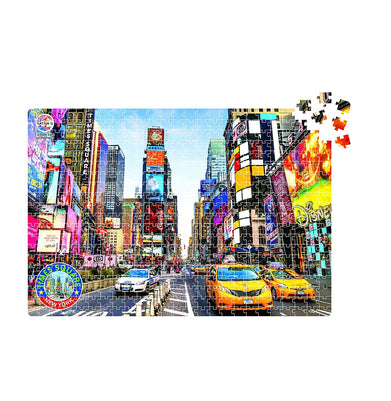 imagRATNA'S New York Times Square 500 Pieces Jumbo Floor Jigsaw Puzzle