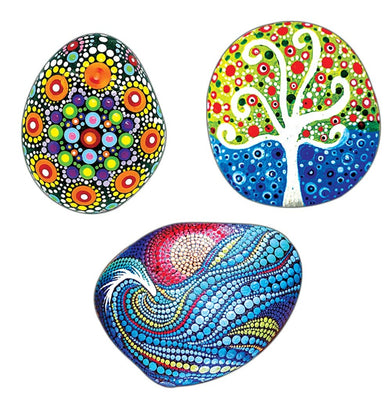 imagRock Painted-Dot Mandalas