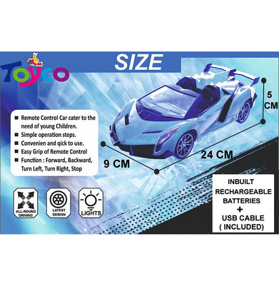 imagRS51-23 USB Remote Control Car - Multicolor