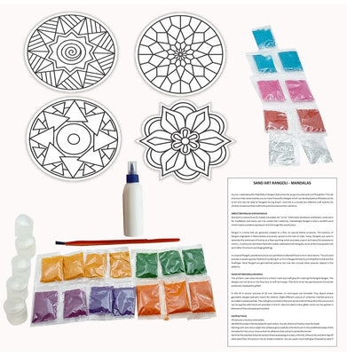 imagSand Art Rangoli - Mandalas