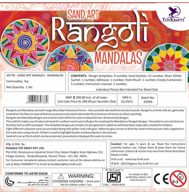imagSand Art Rangoli - Mandalas