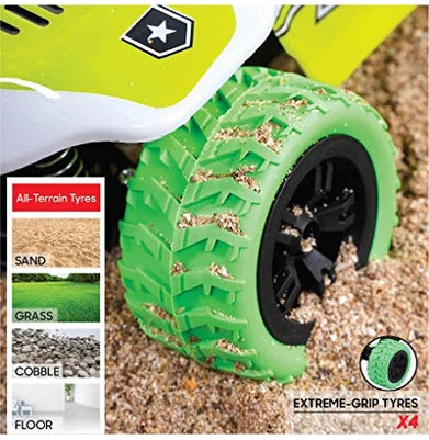 imagSharper Image Monster Baja Truck Remote Controlled Car, Green Color for Kids 6 Years and Above