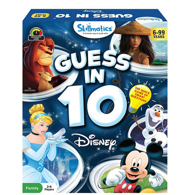 imagSkillmatics Card Game : Guess in 10 Disney Edition