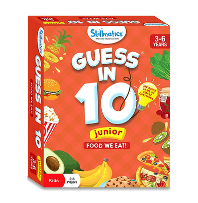 imagSkillmatics Card Game : Guess in 10 Junior Food We Eat!