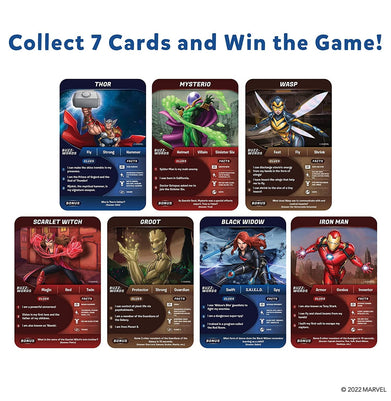 imagSkillmatics Card Game : Guess in 10 Marvel Edition