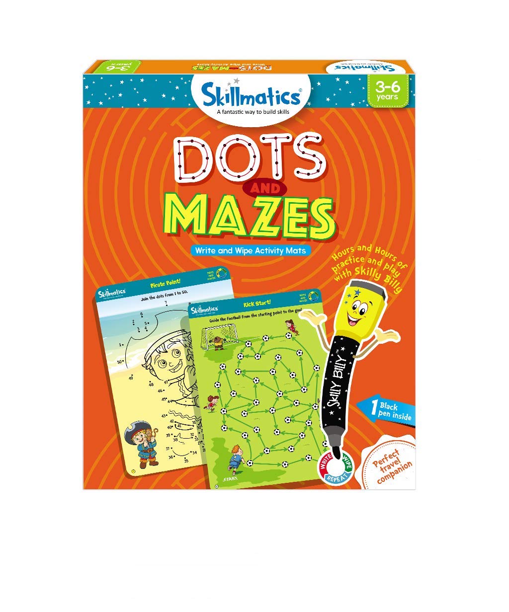 Skillmatics Dots And Mazes: Engaging Skill-Building Adventure For Kids
