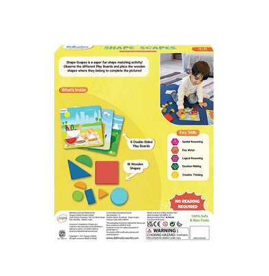 imagSkillmatics Preschool Toys : Shapes Scapes