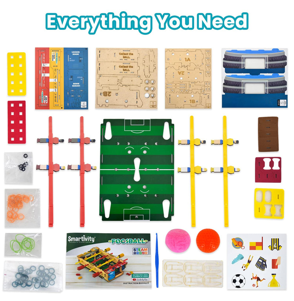 Smartivity DIY Foosball, Mini Football, Soccer Table STEM Educational Fun Toys - Crossword.in 