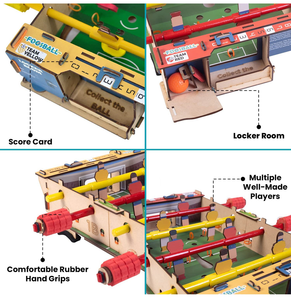 Smartivity DIY Foosball, Mini Football, Soccer Table STEM Educational Fun Toys - Crossword.in 