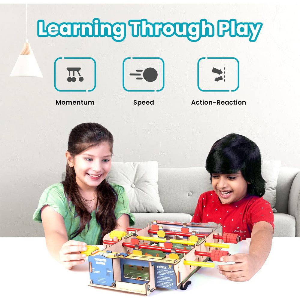 Smartivity DIY Foosball, Mini Football, Soccer Table STEM Educational Fun Toys - Crossword.in 