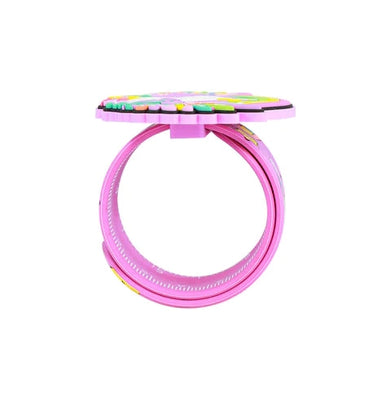 imagSmily Kiddos Fancy Slap band Unicorn Theme Purple
