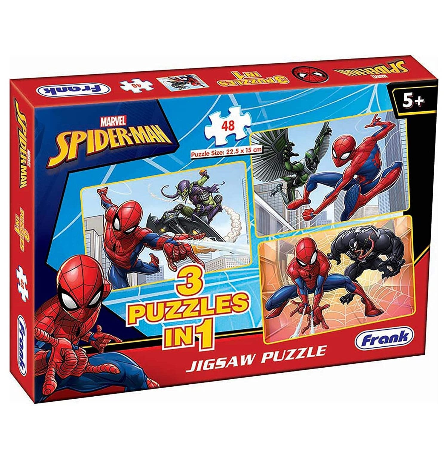 【新品】Marvel Kith Spider Man Jigsaw Puzzle Marvel Spider-Man Jigsaw Puzzle 48 Pieces Spider Sense Brand