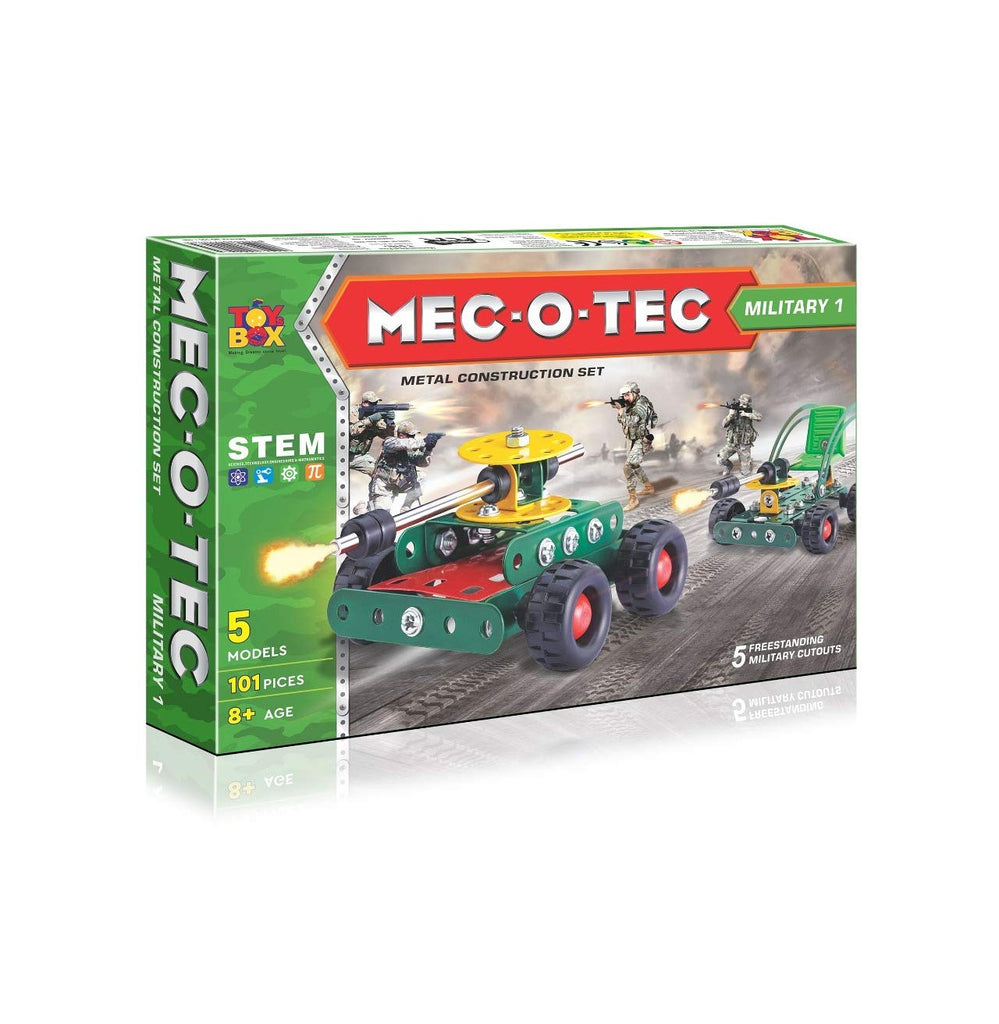 Toyztrend MEC-O-Tec Military No.1 Construction Set for kids | Crossword.in
