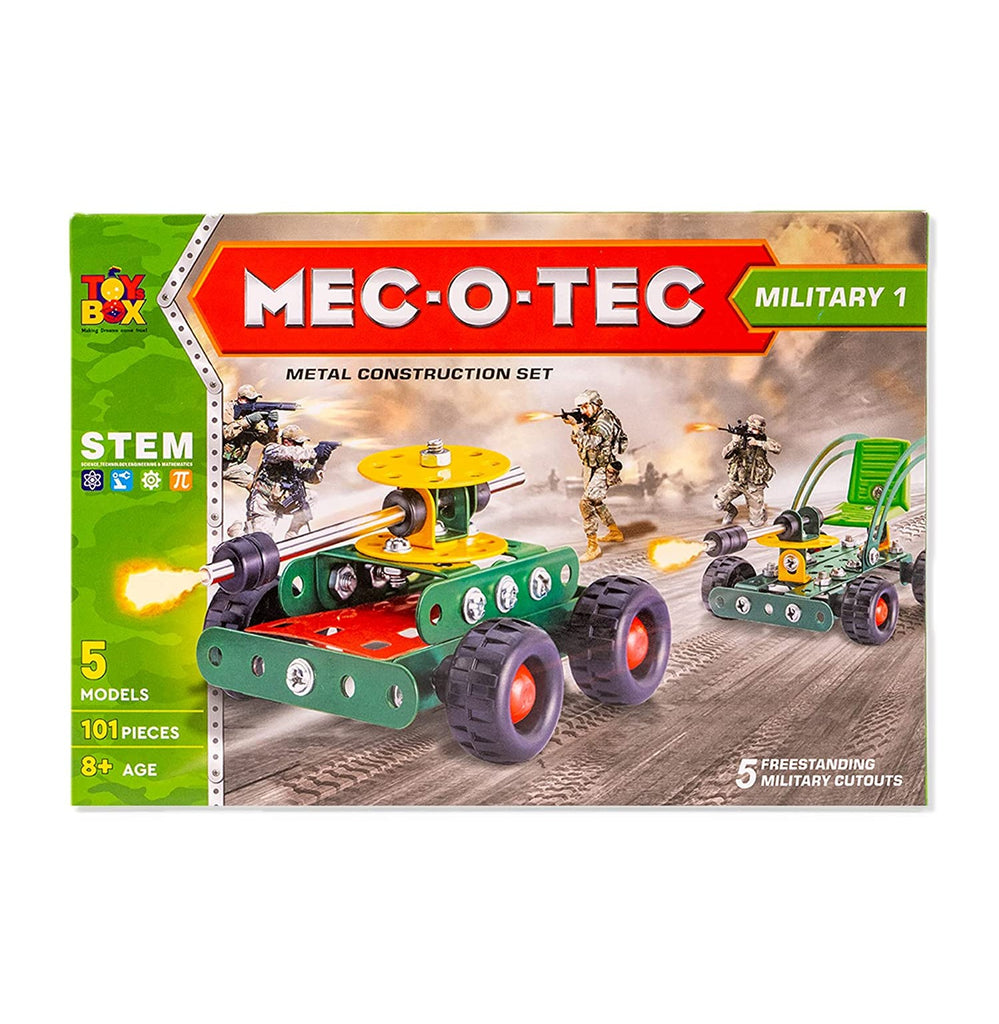 Toyztrend MEC-O-Tec Military No.1 Construction Set for kids | Crossword.in