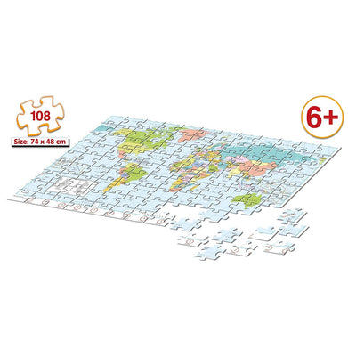 imagWorld Map Jigsaw Puzzle