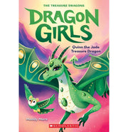 image //www.c...Dragon Girls #6: Quinn the Jade Treasure Dragon Paperback Maddy Mara