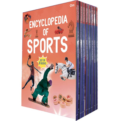 imagEncyclopedia of Sports Set of 8 Books Encyclopedias Paperback Om Books Editorial Team