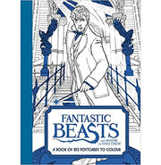 image //www.c...Fantastic Beasts and Where to Find Them: A Book of 20 Postcards to Colour Paperback HarperCollins Publishers