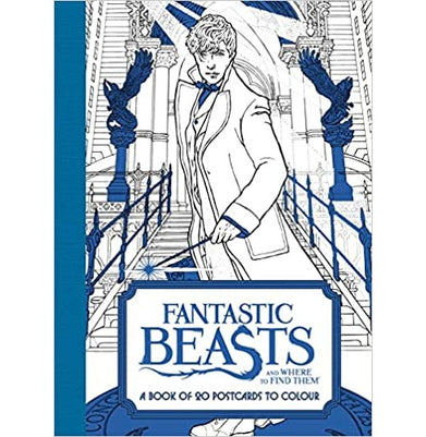 imagFantastic Beasts and Where to Find Them: A Book of 20 Postcards to Colour Paperback HarperCollins Publishers