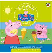 image //www.c...First Words with Peppa Level 4 Box Set Paperback LADYBIRD