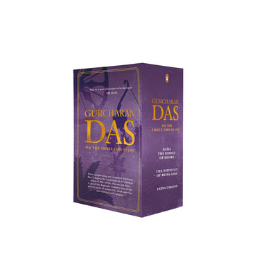 imagGurcharan Das on the Three Aims of Life: A Boxed Set of India Unbound The Difficulty of Being Good and Kama: The Riddle of Desire Product Bundle Gurcharan Das Product Bundle Gurcharan Das