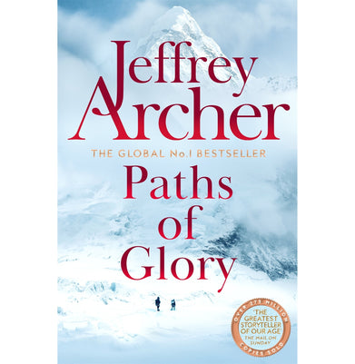 imagPaths of Glory Paperback Jeffrey Archer 1920s, adventure, based on a true story, BOOKS5, British expedition, climbing Everest, December Book Sale, fictional biography, historical, Mount Everest, mountain climbing, mountaineering, Nepal, Non Discounted Products, Paths of Glory, real life, Tibet Himalayas, true stories, WBD2025 crossword.in