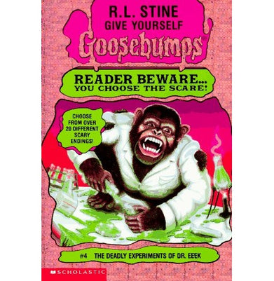 imagGYGB #04 THE DEADLY EXPERIMENTS OF DR. EEEK R.L. Stine R.L. Stine