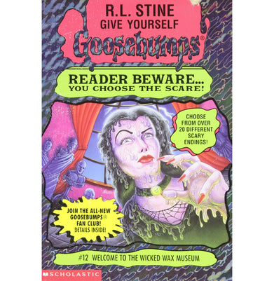 imagGYGB #12 WELCOME TO THE WICKED WAX MUSEUM R.L. Stine