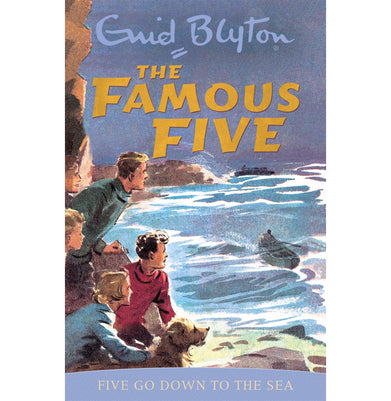 imagFAMOUS FIVE: 12: FIVE GO DOWN TO THE SEA CLASSIC : Book 12 Paperback Blyton Enid 9-12 Years, Books, BOOKS5, December Book Sale, Famous Five: Five Go Down To The Sea, Kids Books, Kids Fiction, Non Discounted Products, WBD2025 crossword.in