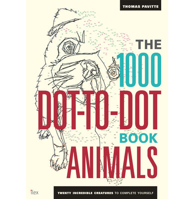 imagTHE 1000 DOT:TO:DOT BOOK: ANIMALS Pavitte Thomas