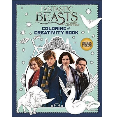 imagHARRY POTTER: FANTASTIC BEASTS AND WHERE TO FIND THEM: COLORING AND CREATIVITY BOOK Scholastic
