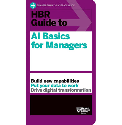 imagHBR Guide to AI Basics for Managers Paperback Harvard Business Review