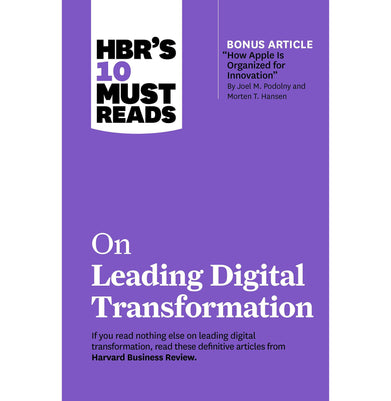 imagHBR's 10 Must Reads on Leading Digital T Paperback HARVARD BUSINESS REVIEW