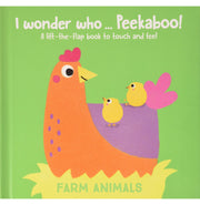 image //www.c...I WONDER WHO PEEKABOO FARM ANIMALS Board book