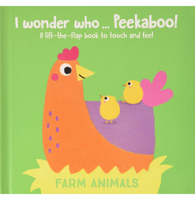 imagI WONDER WHO PEEKABOO FARM ANIMALS Board book