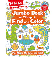 image //www.c...Jumbo Book Of Things To Find And Color: Pluz Mazes Matching and More for Children Book English Paperback Highlights