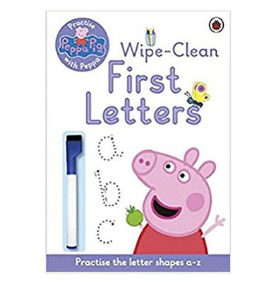 imagPeppa Pig: Practise with Peppa Wipe:Clean First Letters: Practise with Peppa Wipe:Clean Writing Paperback Peppa Pig Paperback NA