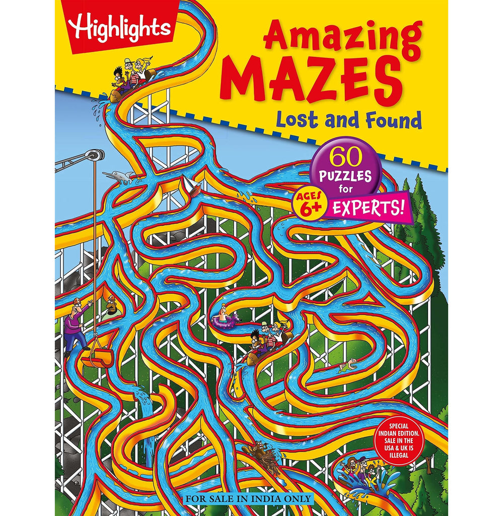 Amazing Mazes: Lost And Found [Paperback] Highlights | Crossword.in