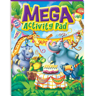 imagMega Activity Pad Purple Paperback Hinkler Books Pty Ltd