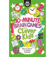 image //www.c...10:MINUTE BRAIN GAMES FOR CLEVER KIDS Paperback Moore Gareth