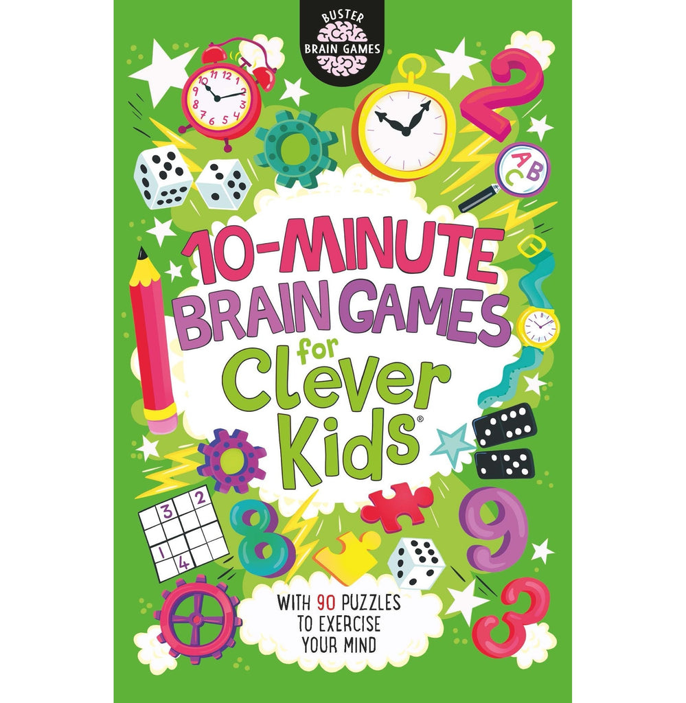 10:MINUTE BRAIN GAMES FOR CLEVER KIDS [Paperback] Moore Gareth | Crossword.in
